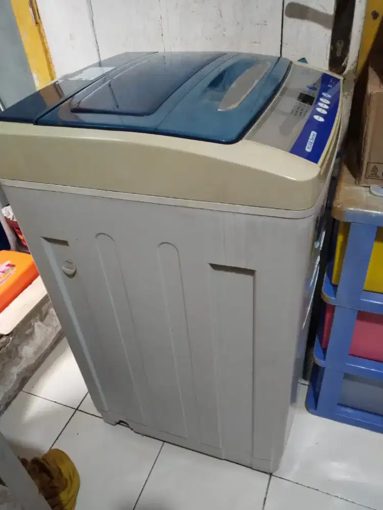 Mesin cuci aqua 1 tabung digital