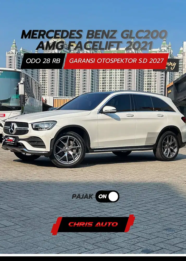 Tdp 20jt Odo 28rb Facelift GLC200 AMG 2022 2021 MERCEDES X3