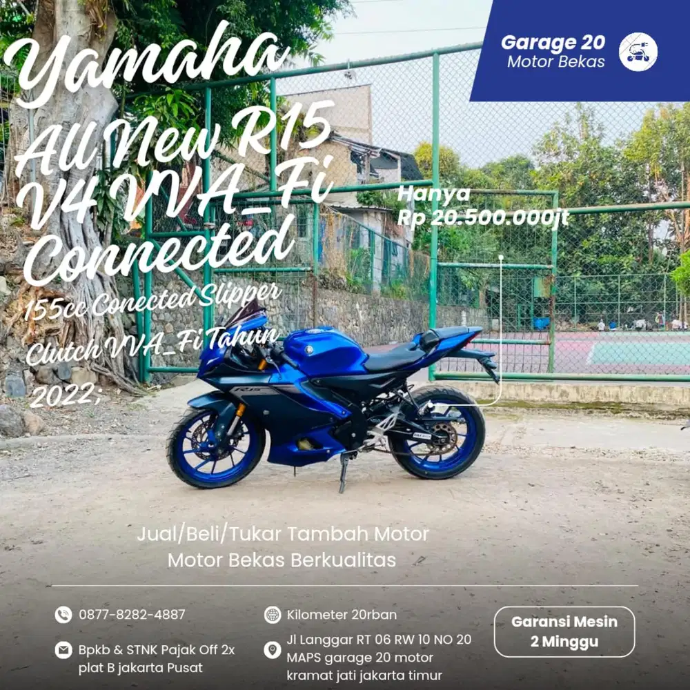 Yamaha All New R15 V4 VVA_Fi Slipper Clutch Tahun 2022