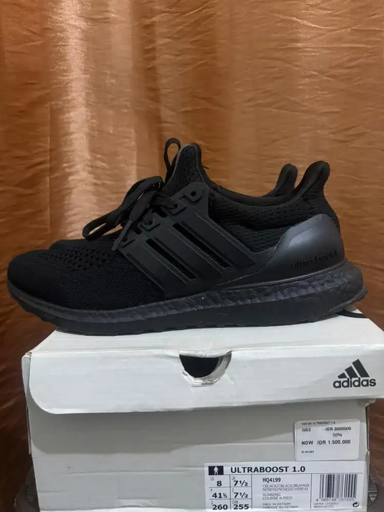 Adidas Ultraboost 1.0 Triple Black