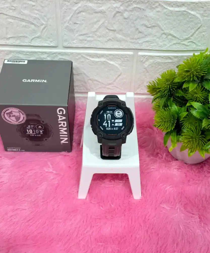 Garmin Instinct E 45mm Hitam Keren