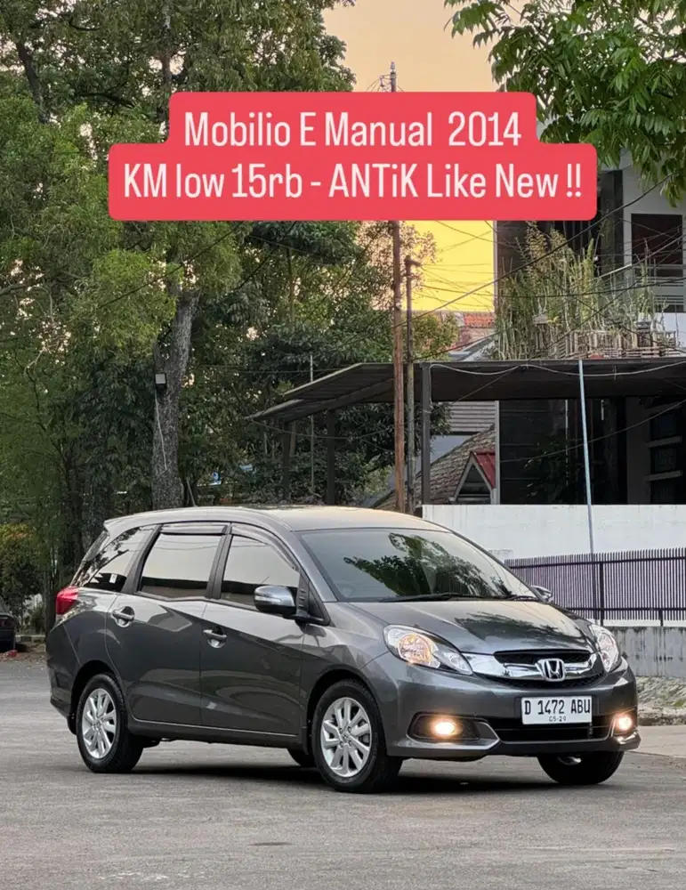 KM 15rb Antik - Mobilio E manual 2014 pk an 2015 istw bandung murah