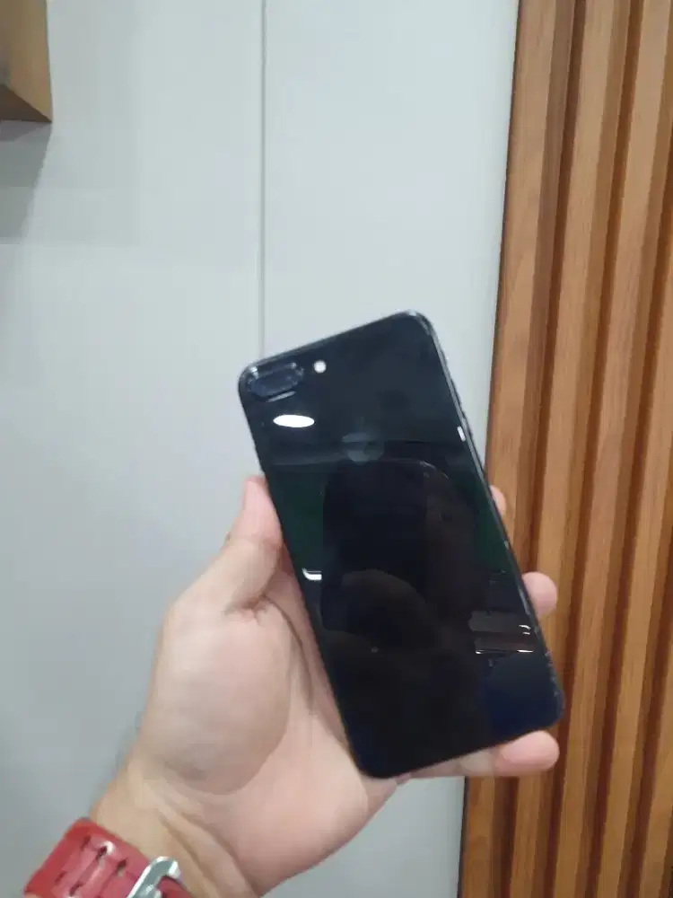 Iphone 7 Plus 256gb jetblack bh100% all operator