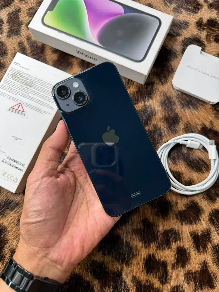 iPhone 14 128GB BH97 Resmi (Black)