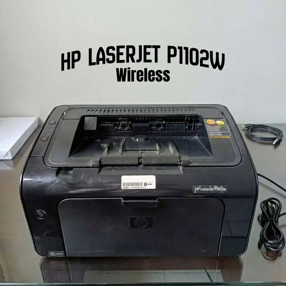 HP LaserJet P1102w (Monochrome + WiFi) - Tanpa Toner / Unit Normal
