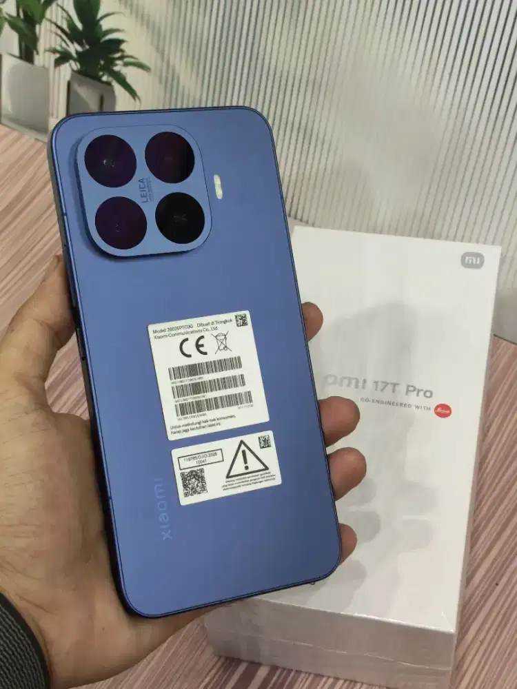 Xiaomi 17T pro 12/512 Fullset Like new Hb100% cc 25 2 mingguan pakai