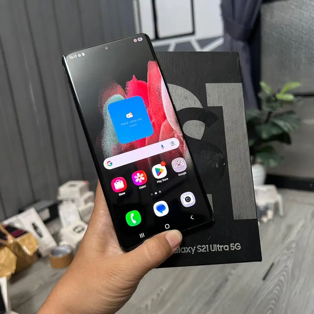 samsung galaxy s21 ultra 5G 16/512gb sein mulus siap pakai