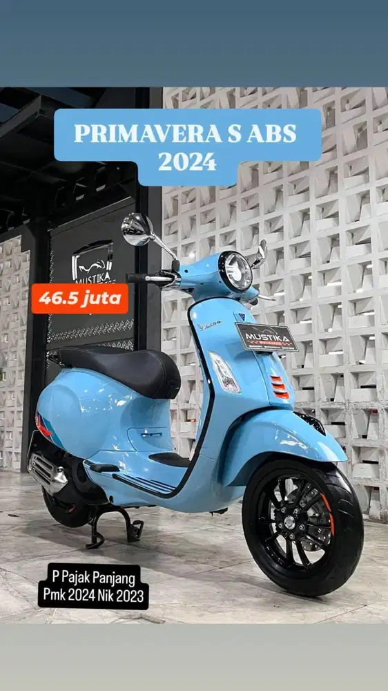 Vespa Primavera S 150 2024
Facelift edition - Zaki Mustika