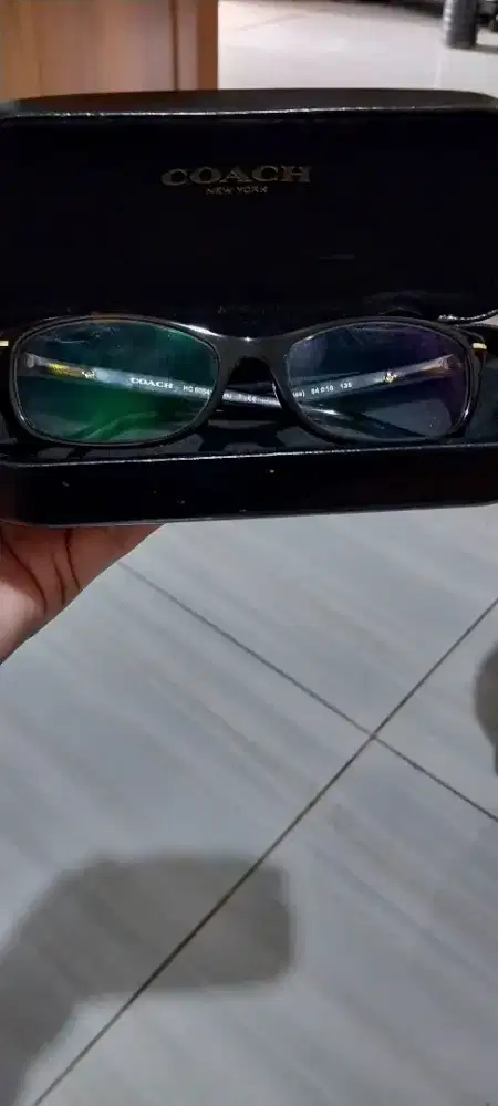 Frame kacamata coach ori