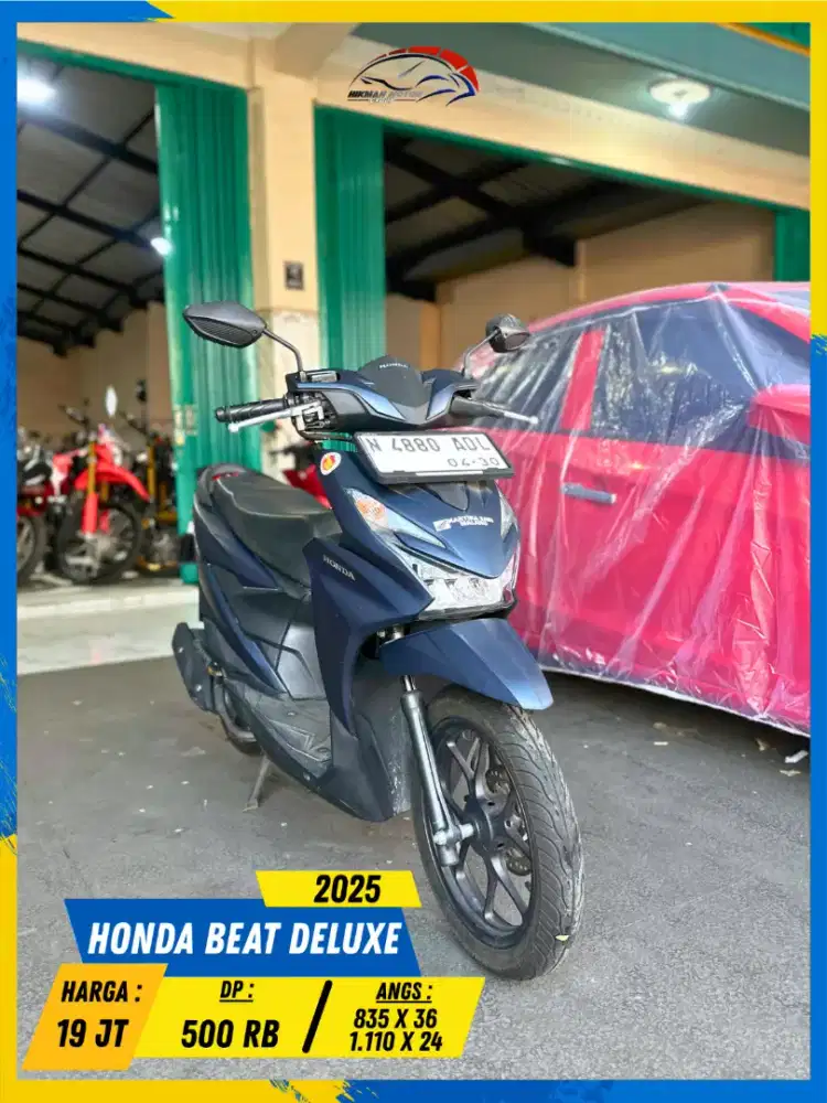 HONDA BEAT DELUXE KEYLESS 2025 MURMER BOSS HIKMAH MOTOR KEPUH MALANG