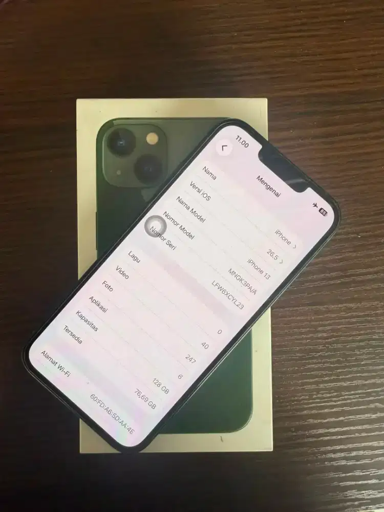 iphone 13 ibox 128GB