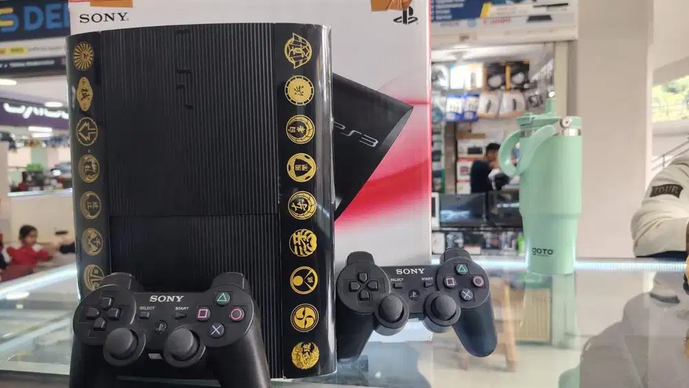 Ps 3 slim ori 500gb fullset stik 2 seri 4000
