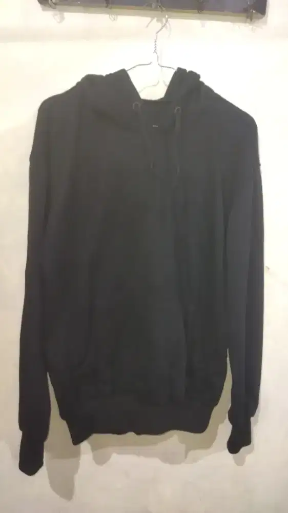 Jual Murah Hoodie Hitam Polos Rp20 Ribu Saja