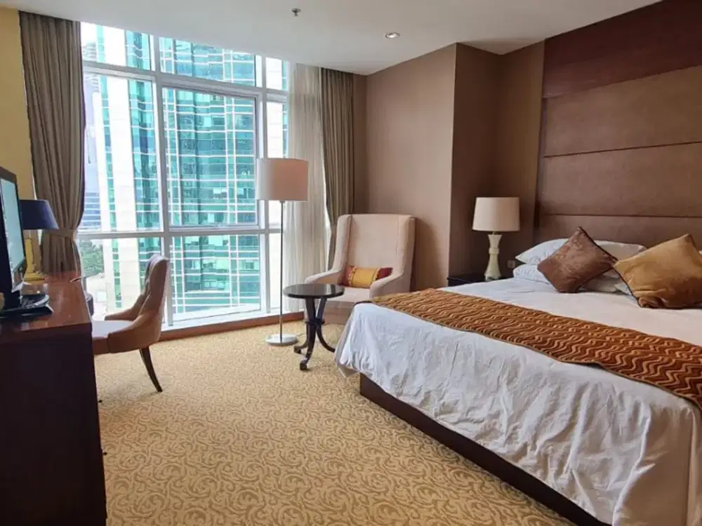 Disewa Apartemen Oakwood Premier Cozmo full furnice di Mega Kuningan Jakarta Selatan