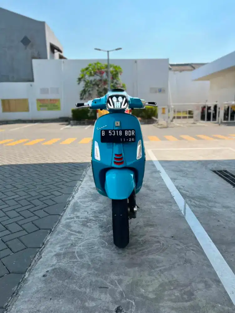 VESPA SPRINT S 150 ABS 2021 BIRU MODIFIKASI - TERMURAH SEINDONESIA