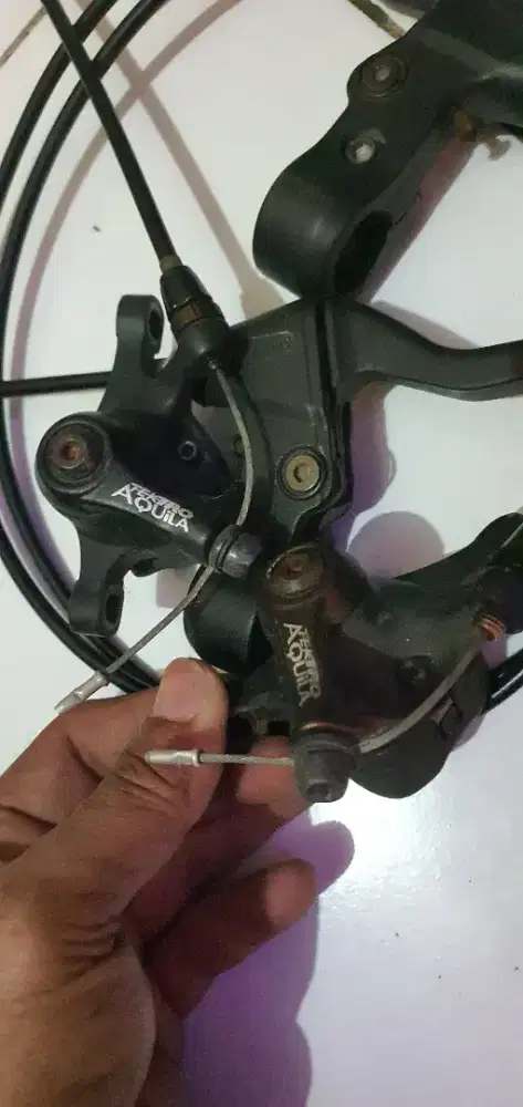 Disk brake set mekanik