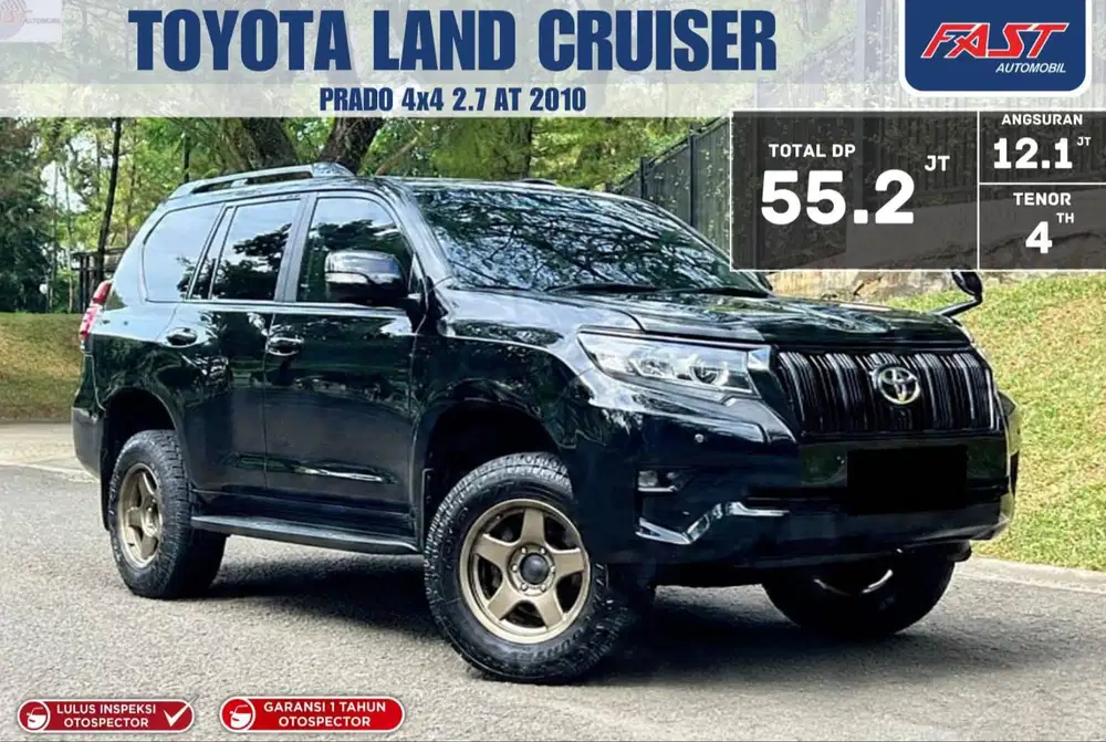 TOYOTA LAND CRUISER PRADO 2010 2.7 AT 4x4 SUNROOF & GOOD CONDITION