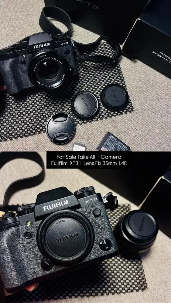 Jual kamera dan lensa