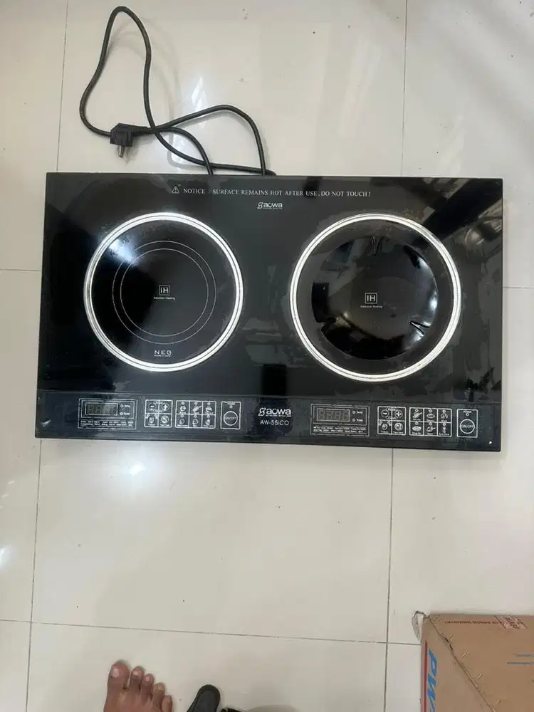 Kompor listrik baru beli blum pernah dipakai