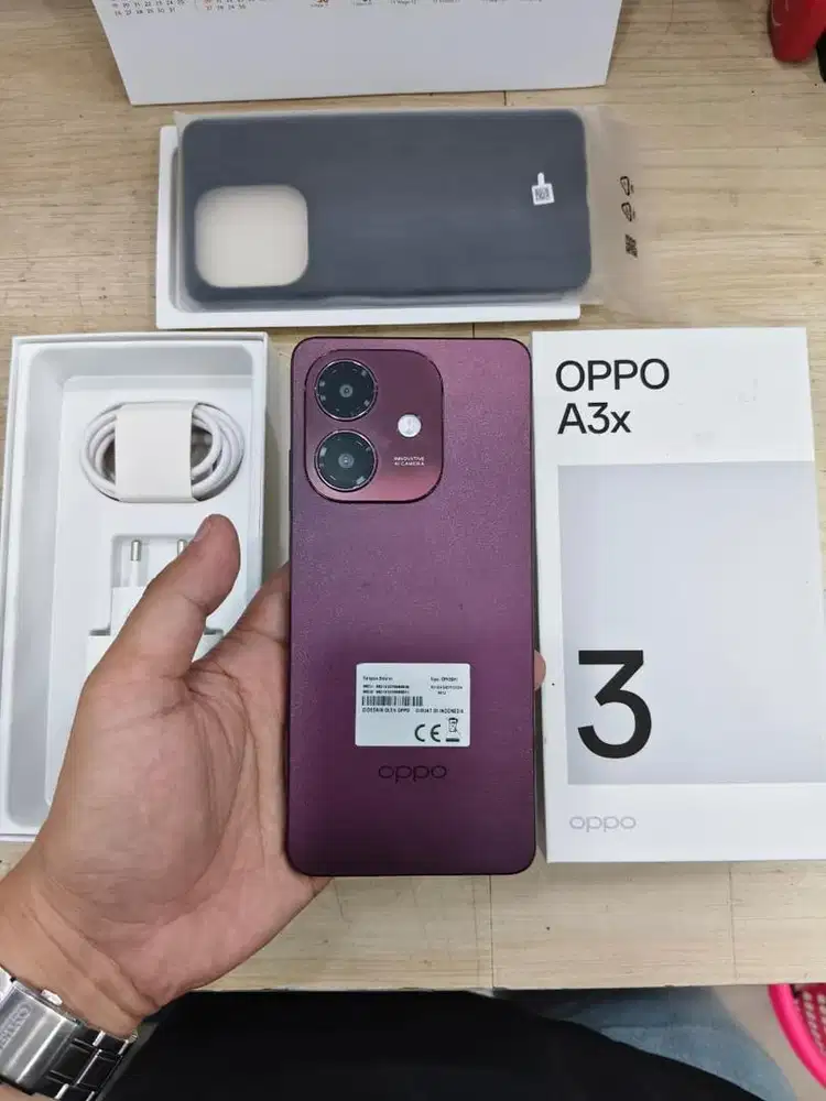 oppo a3x 4/64 seken fullset