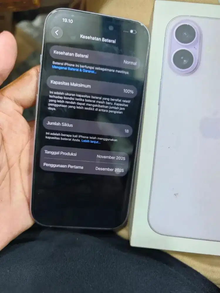 Iphone 17 256Gb ibox pa/a resmi mulus btre 100 notip lyar bs tkr tmanh