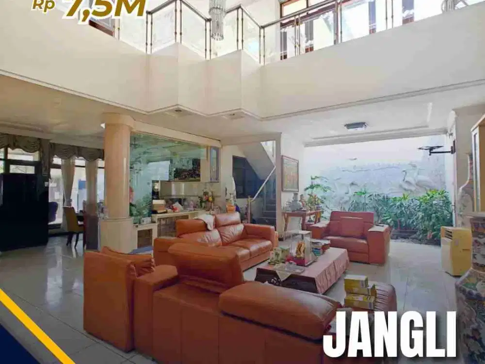 Dijual Rumah Mewah 2 Lantai Candisari Raya Hitung Harga Tanahnya Saja