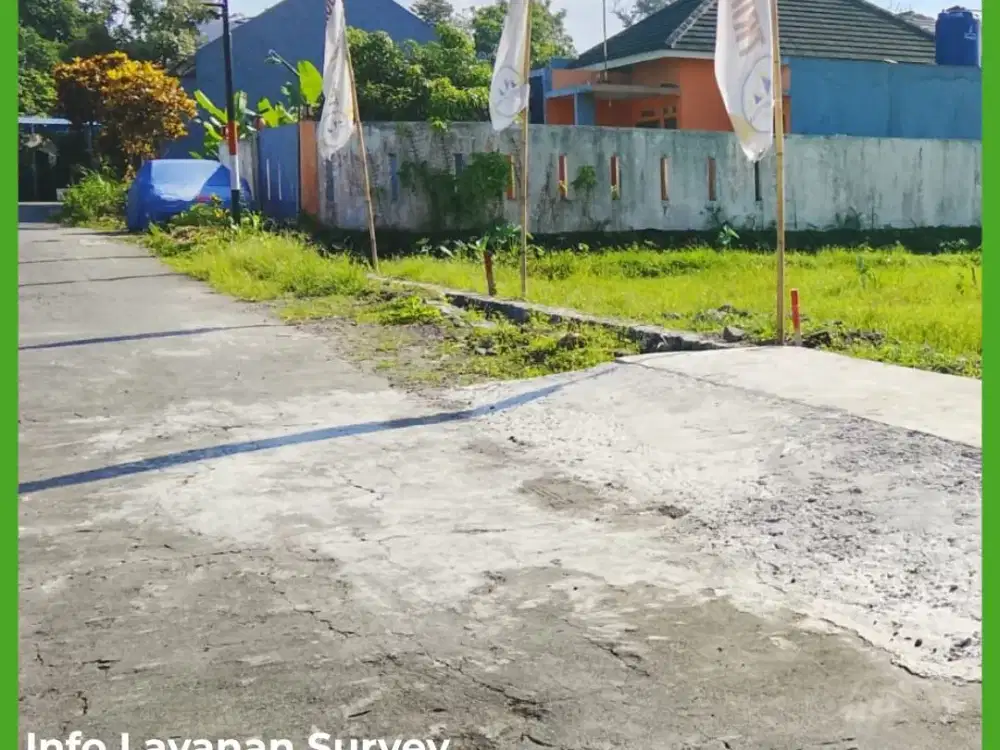Tanah Jogja Kaliurang 5 Menit Dari Pasar Gentan
