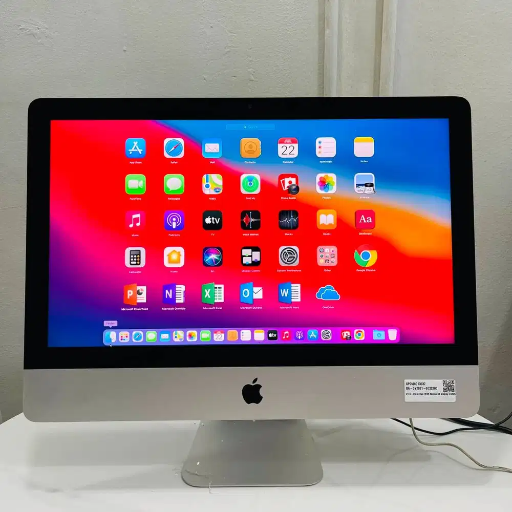 IMAC Late 2019 Core i7 Ram 16GB DDR4 Layar 21,5inch N-EC