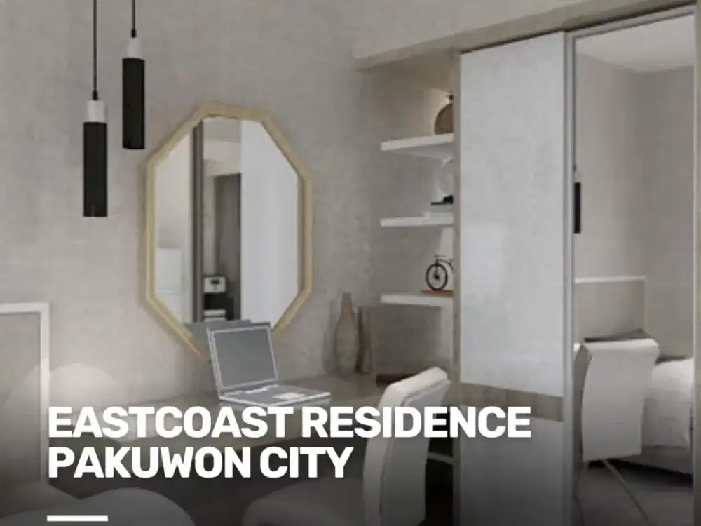 DIJUAL APARTMENT EAST COAST RESIDENCE, SEBELAH HOKKY, PAKUWON CITY