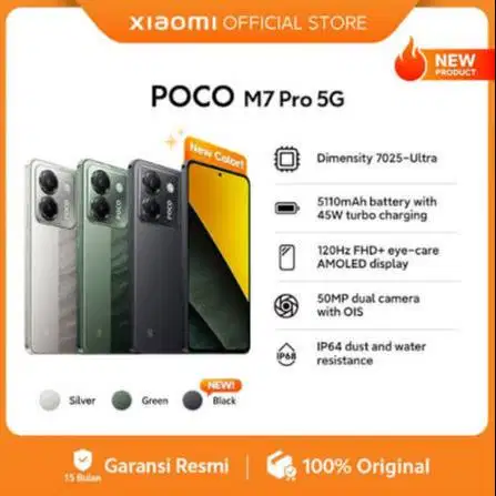 Poco M7 pro 5G (8/256GB) silver