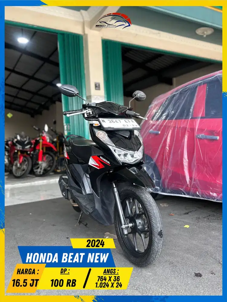 HONDA BEAT NEW 2024 MURAH MERIAH MASZEHH HIKMAH MOTOR KEPUH