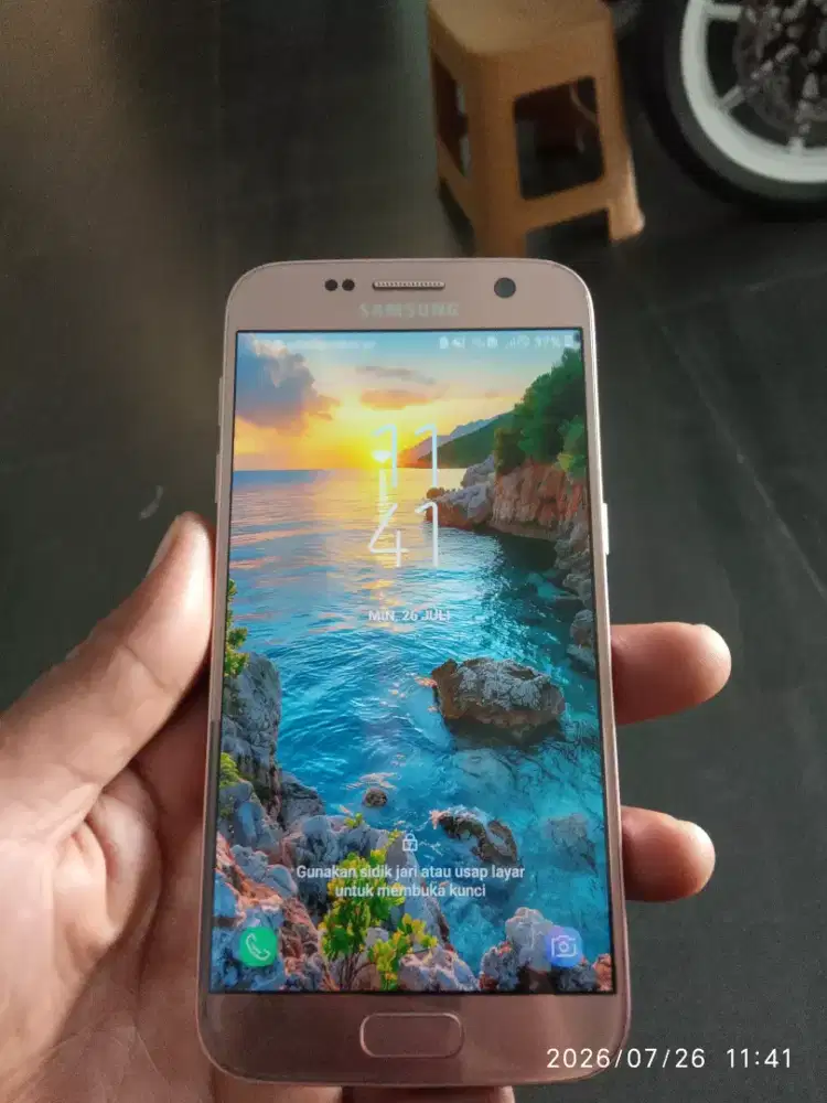 SAMSUNG GALAXY S7 4/32 MULUS LUS ORIAN