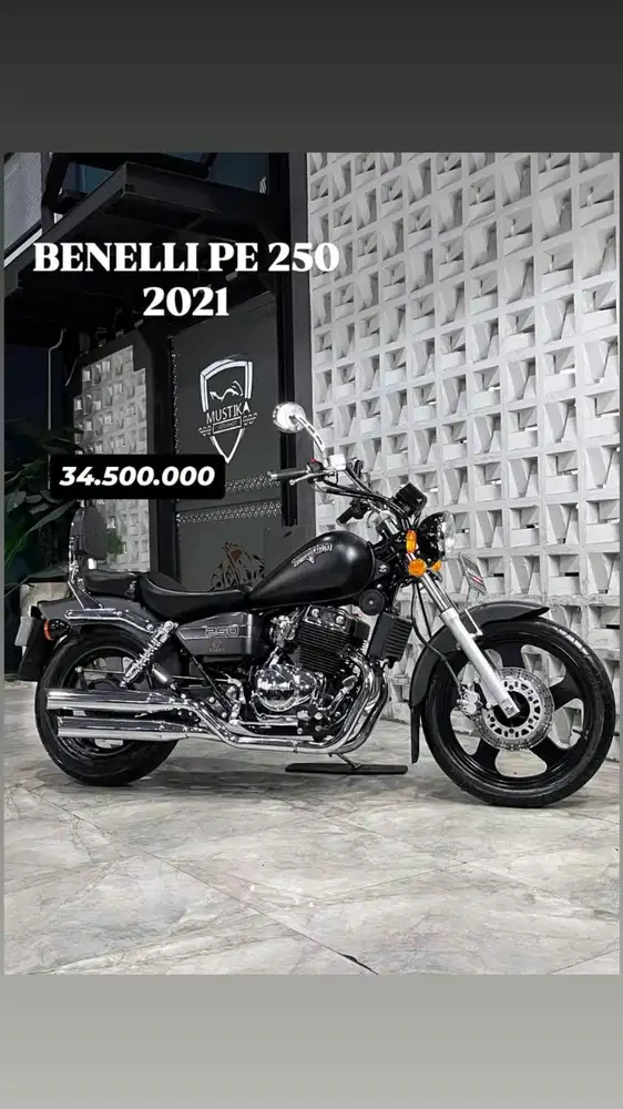 Termurah‼️ Benelli PE 250 2Cylinder Pajak panjang- Zaki Mustika
