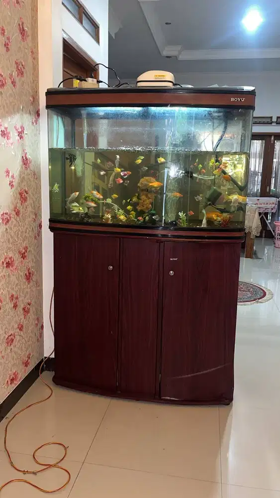 Jual Boyu Set Aquarium Dan Kabinet 100 cm