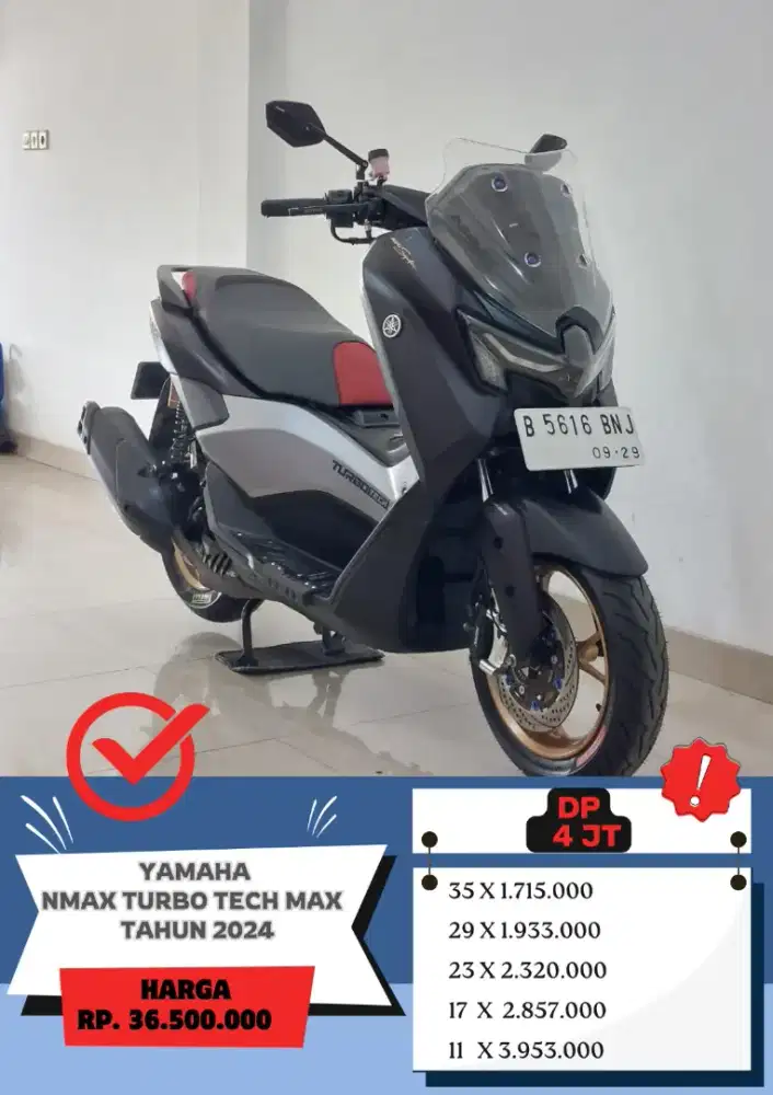 Yamaha Nmax Turbo Tech Max Tahun 2024