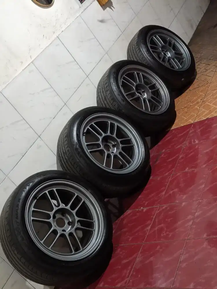 Velg rfp1 ring 18 plus ban dunlop produksi 2025