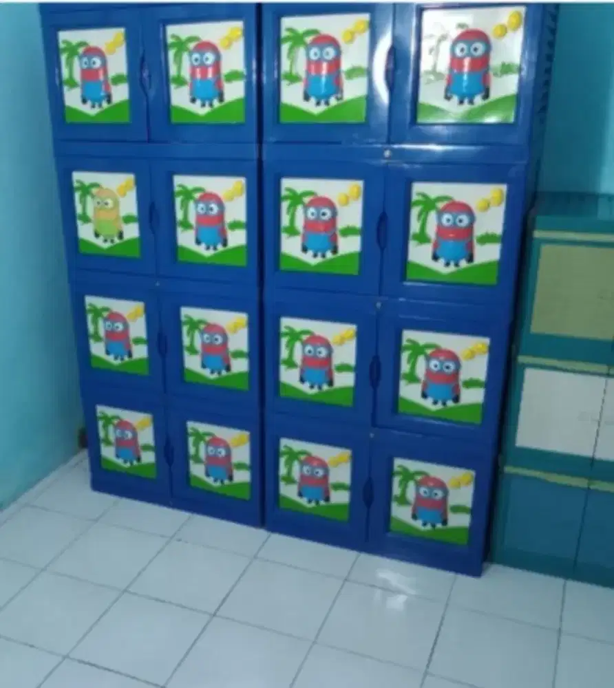 Lemari minion 2 unit