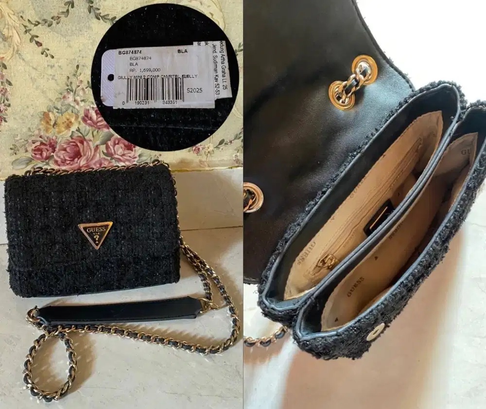 Mini Giully Tweed Guess (DIJUAL CEPAT)