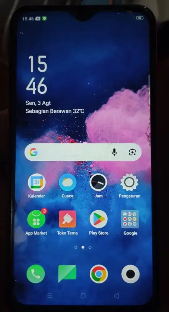 Oppo A1K kondisi msh normal