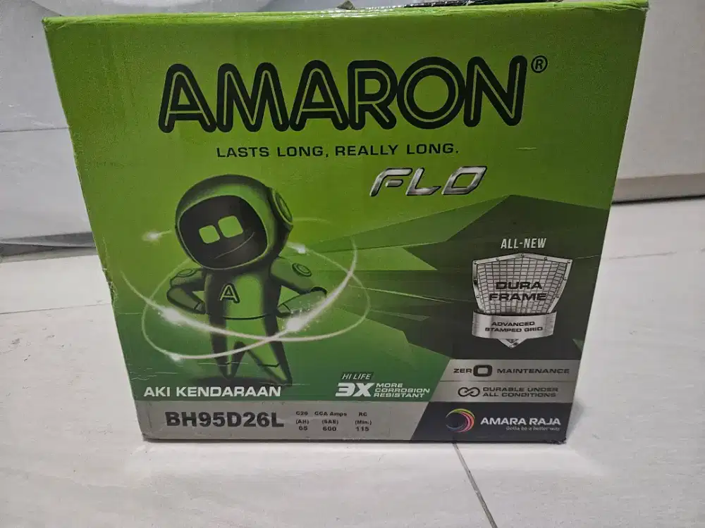 jual aki amaron 95D26L
