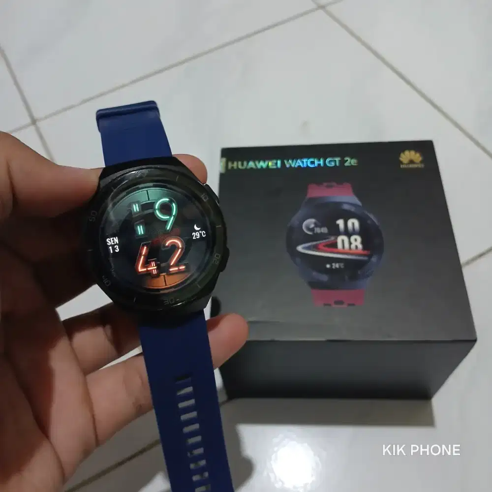 Huawei Watch GT 2e Fullset Segel Normal Mulus 98%.Harga 800 net