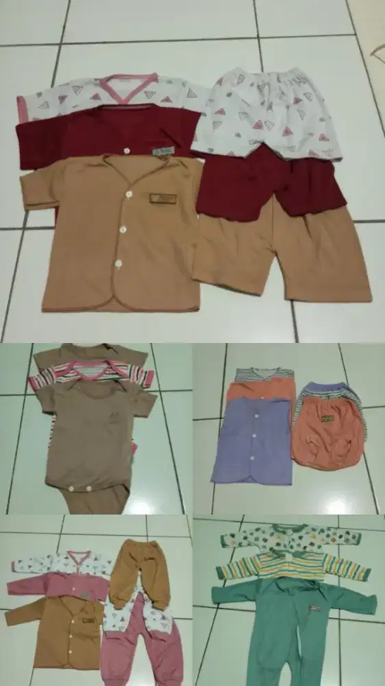 Angkut semua baju bayi 0-6 bulan harga boleh nego