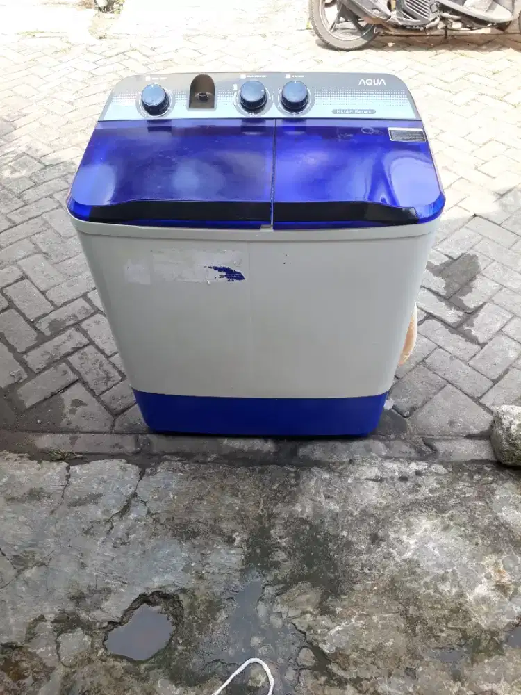 Mesin cuci aqua 2 tabung 8kg