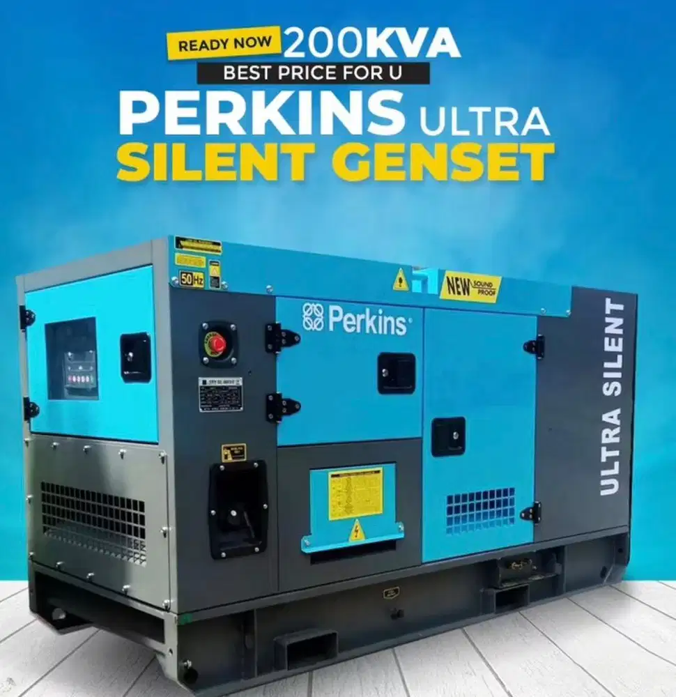 Genset PERKINS FG WILSON 200kva 160kw