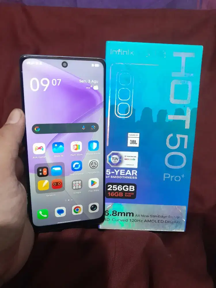 Infinix Hot 50 Pro+ Fulset 8/256