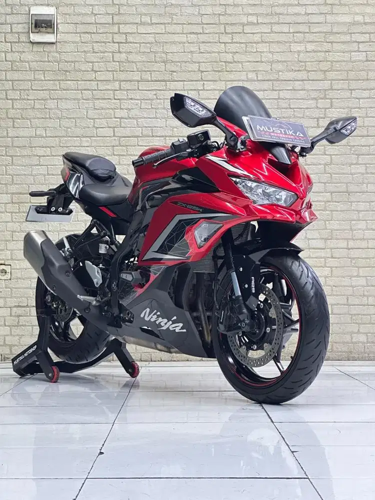 4 SILINDER 250CC‼️ Kawasaki Ninja ZX-25R 2022 Candy Red
