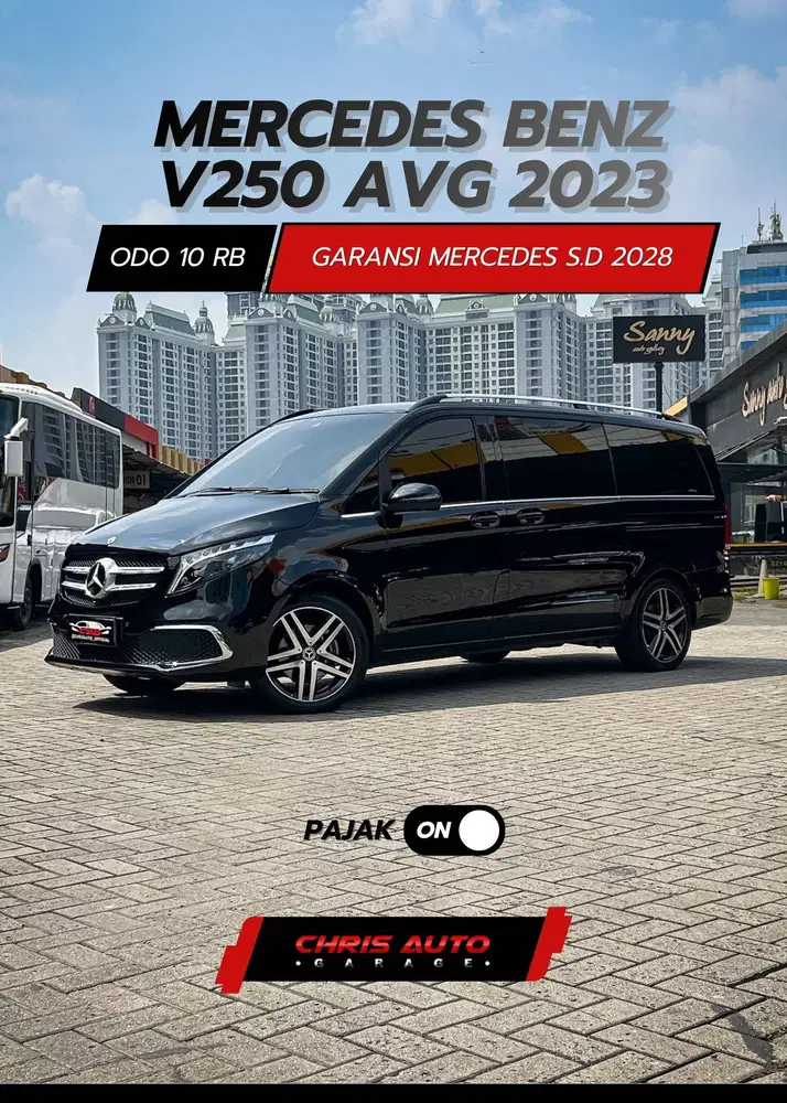 Tdp 25jt Odo 10rb Avantgarde V250 2024/2023 V 250 W447