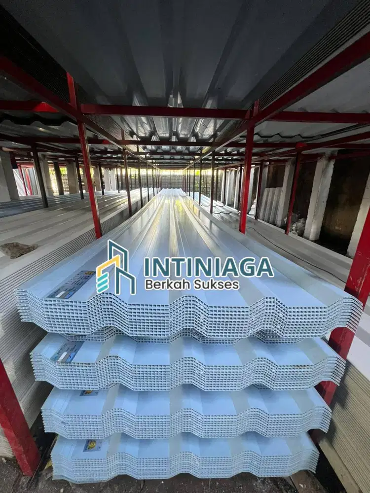 Atap UPVC Roofcold Double layer 860/830