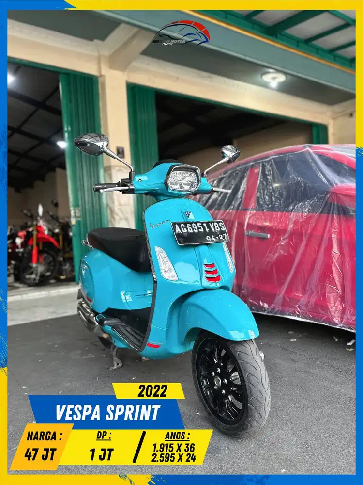 VESPA SPRINT 2022 MANTAP GASS MASZEHH HIKMAH MOTOR KEPUH