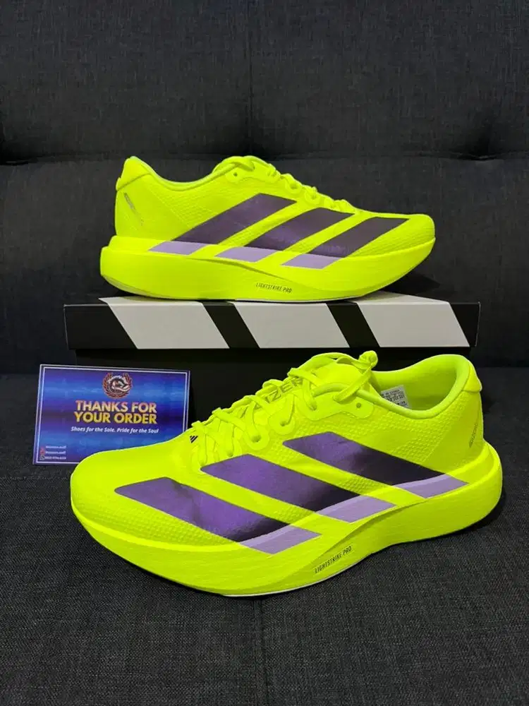 Sepatu Running Adidas Adizero EVO SL Woven BNIB Original Sneakers